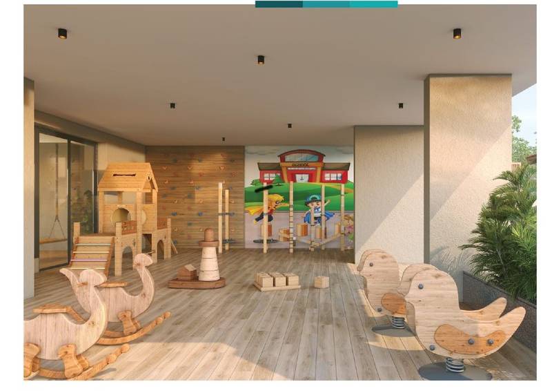 Children's indoor play room